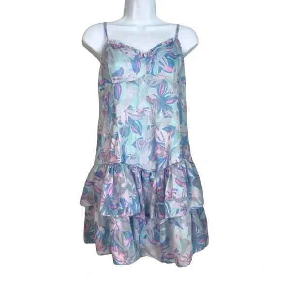Wild Fable Floral Layered Ruffle Dress - XXL - Great Preowned Condition - Picture 5 of 5